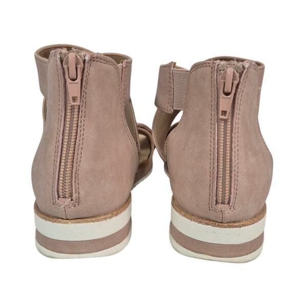 Life Stride Velocity 2.0 Pink Ankle Strap Zip Back Sneaker Sandals Sz 9 - Picture 3 of 6